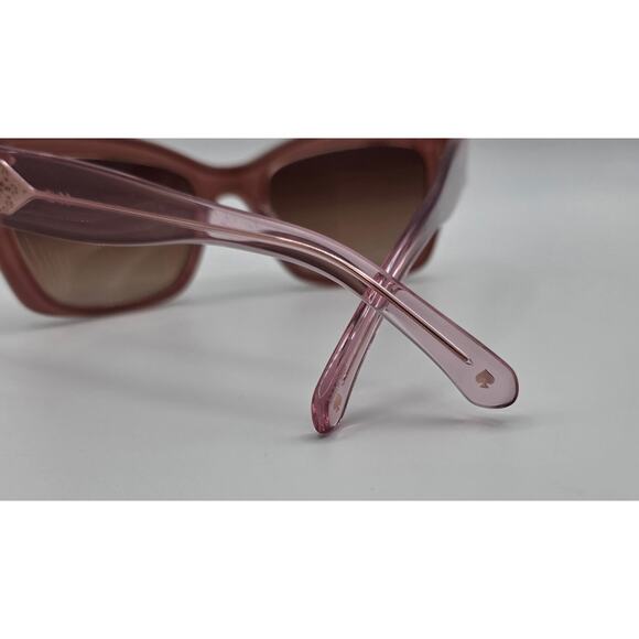 Kate Spade Valeria/S Sunglasses Havana Brown Pink Cat Eye w/ Case 53-20-140 main image 4